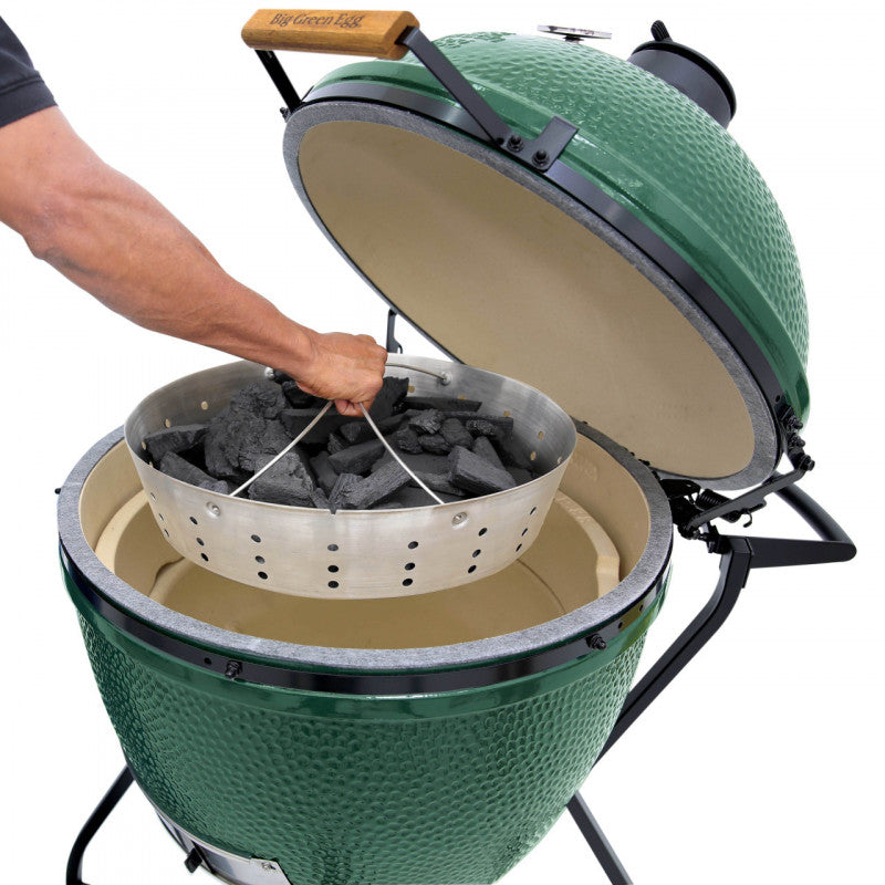 BIG GREEN EGG - BGE Canasta P/ Carbón Acero Inox XLarge - 122681