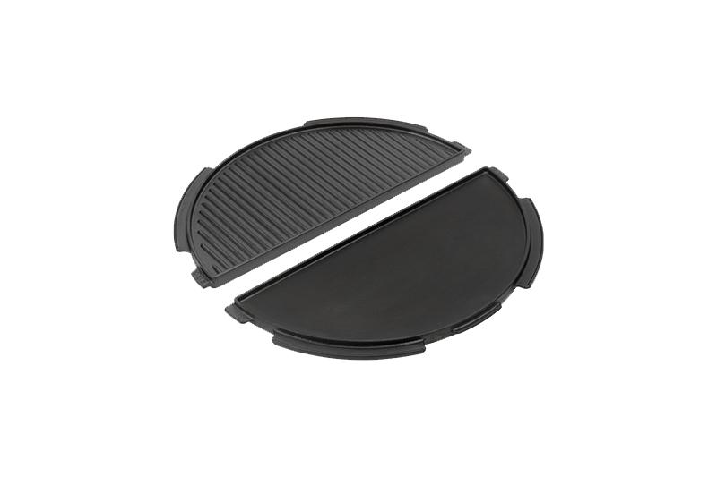 BIG GREEN EGG- BGE 1/2 Plancha Doble Cara Hierro 2XL, XL - 122995
